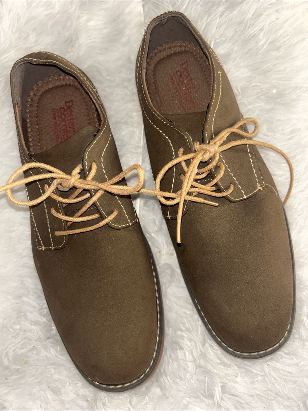 Dexter Olive Brown Chukka Boots with Tan Laces 05-05-05